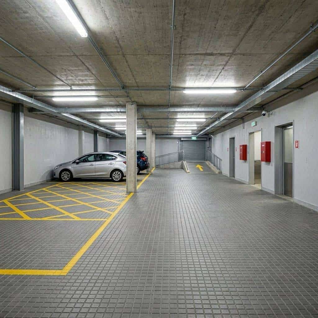 写字楼办公地下立体车库多品牌访客车辆到访时智能分流系统流程由谁动态调度